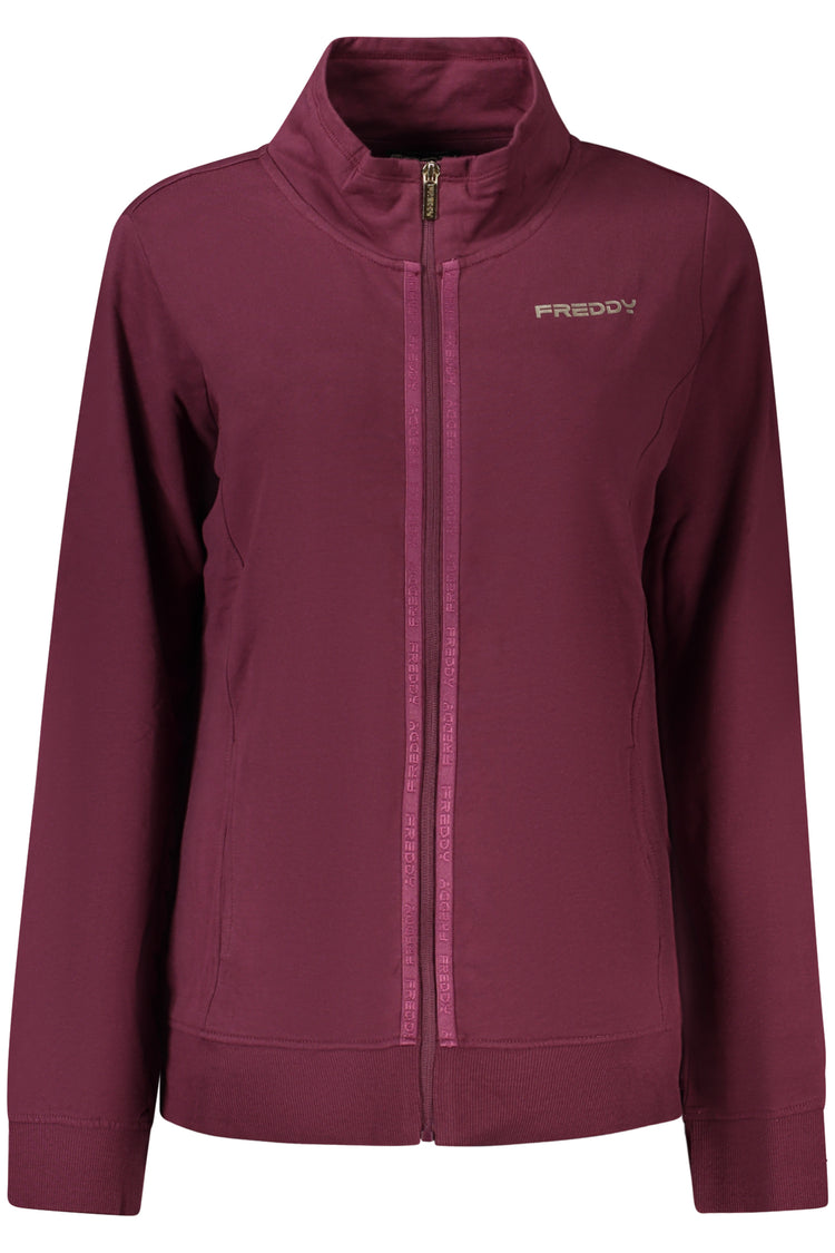 Sweatshirt FREDDY de mulher roxa