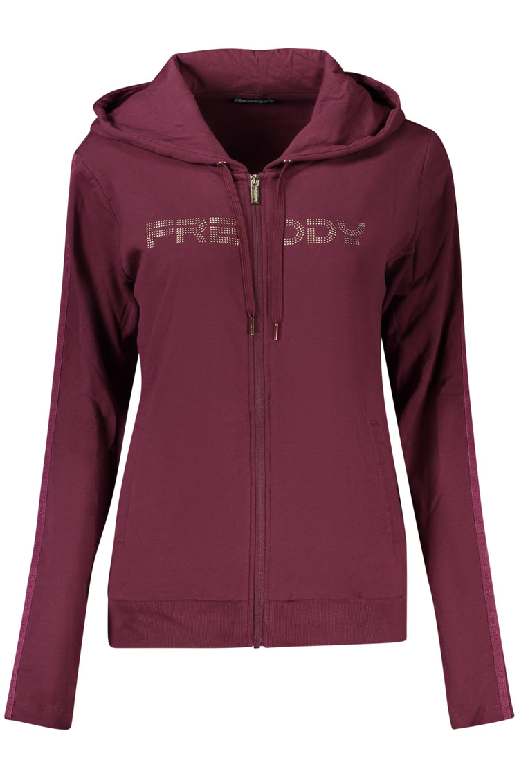 Sweatshirt FREDDY de mulher roxa
