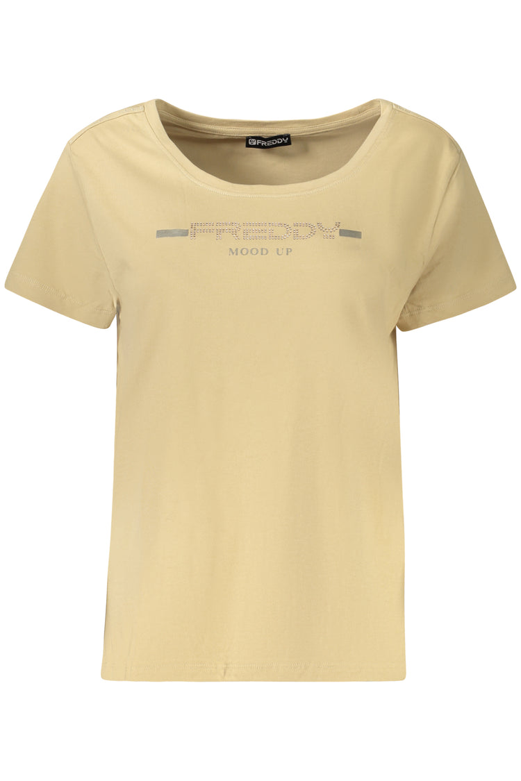 T-shirt FREDDY de mulher bege
