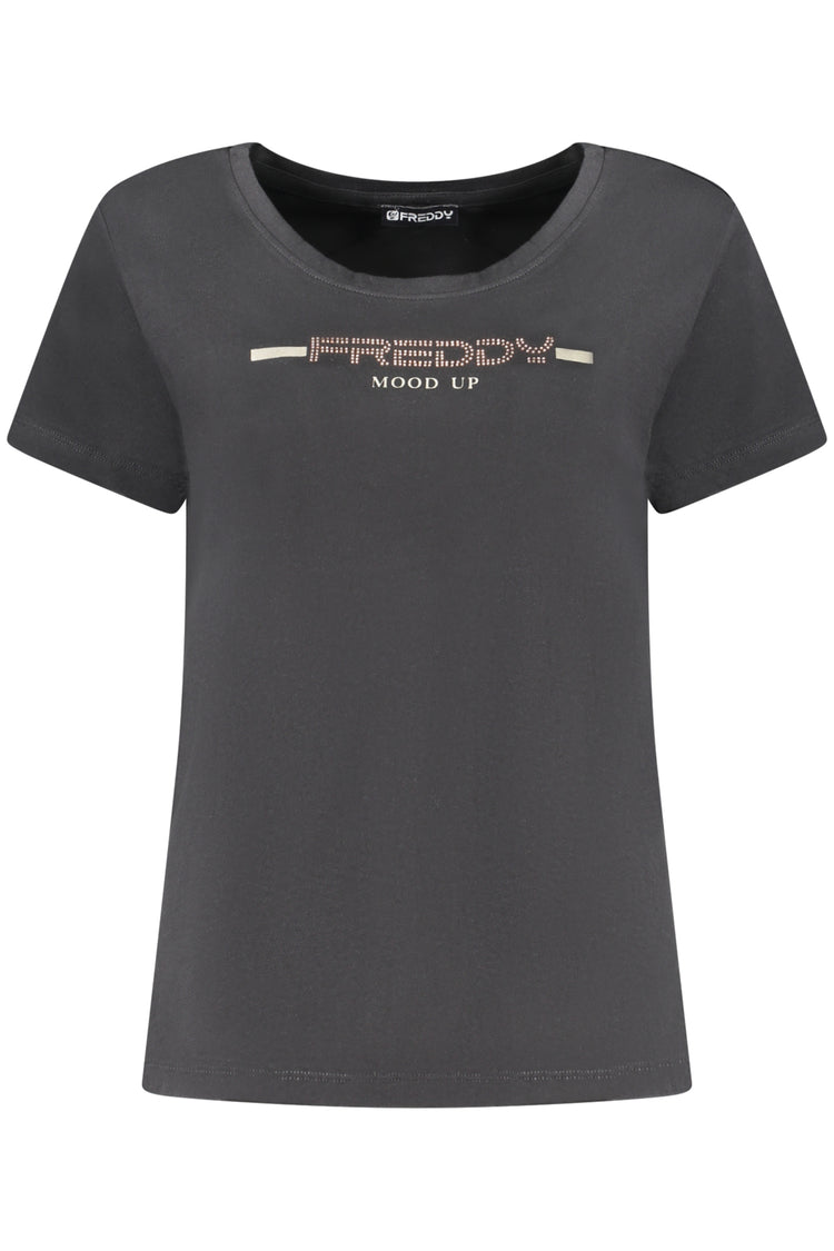 T-shirt FREDDY de mulher preta