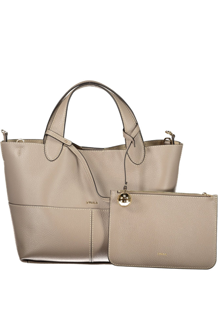 Mala FURLA de mulher cinzenta