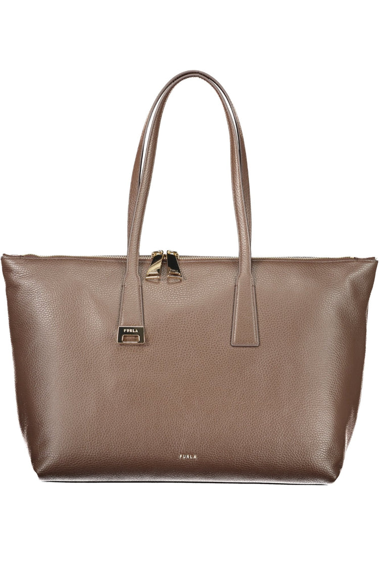 Mala FURLA de mulher castanha