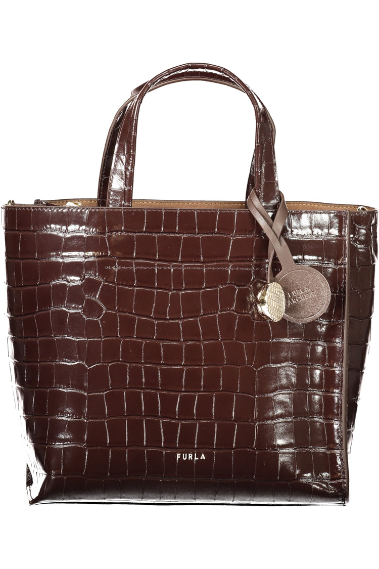 Mala FURLA de mulher castanha