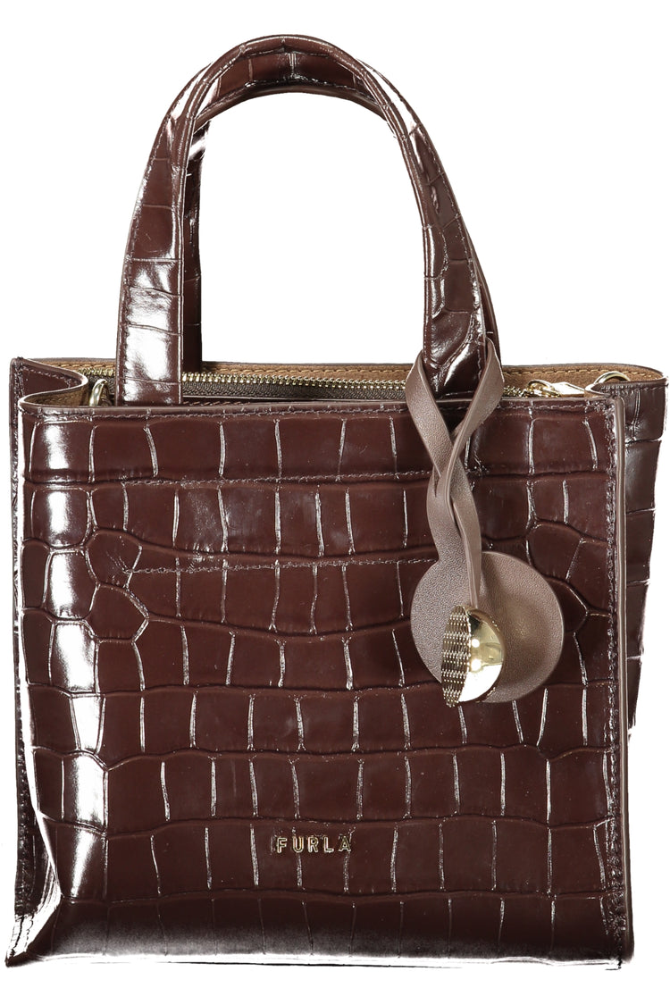 Mala FURLA de mulher castanha
