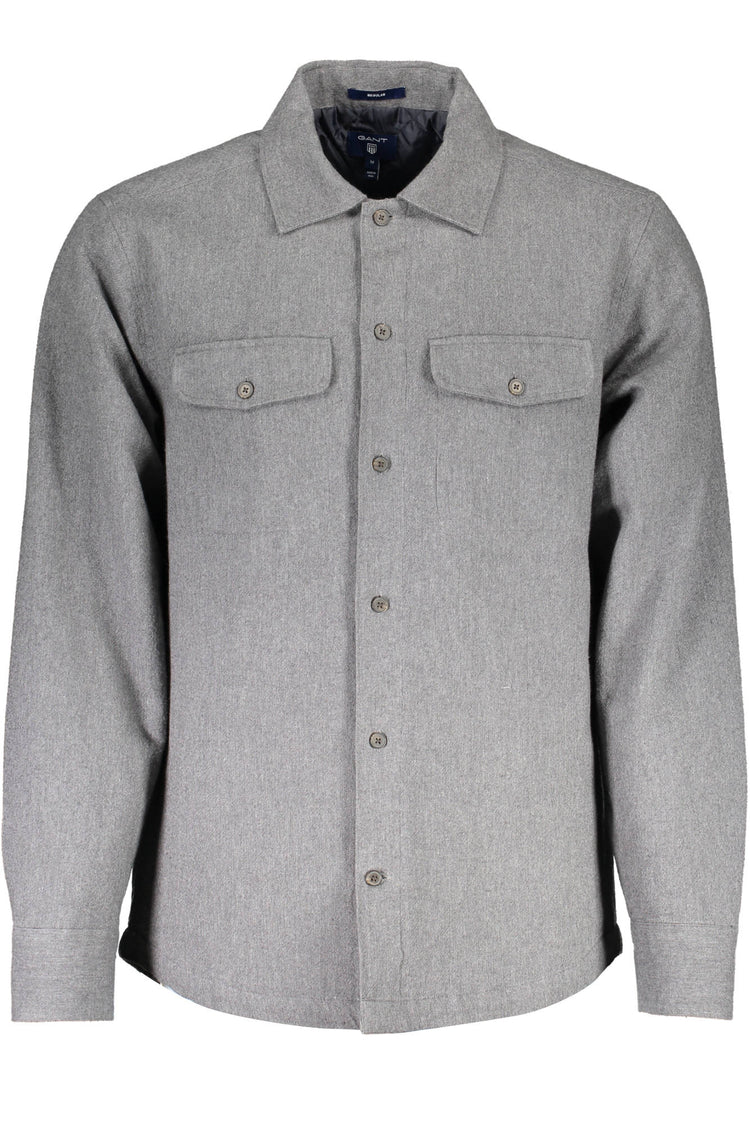 Camisa GANT de homem cinzenta