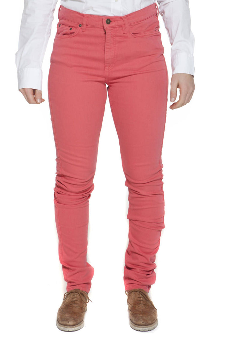 Calças GANT de mulher rosa