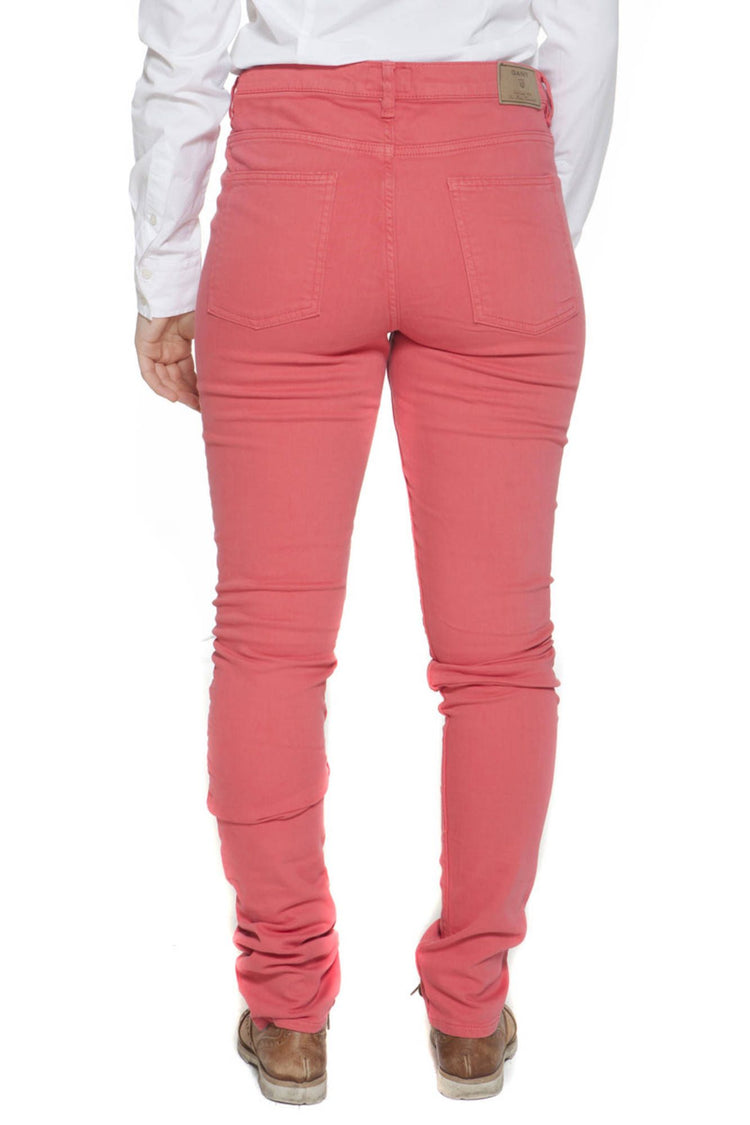 Calças GANT de mulher rosa