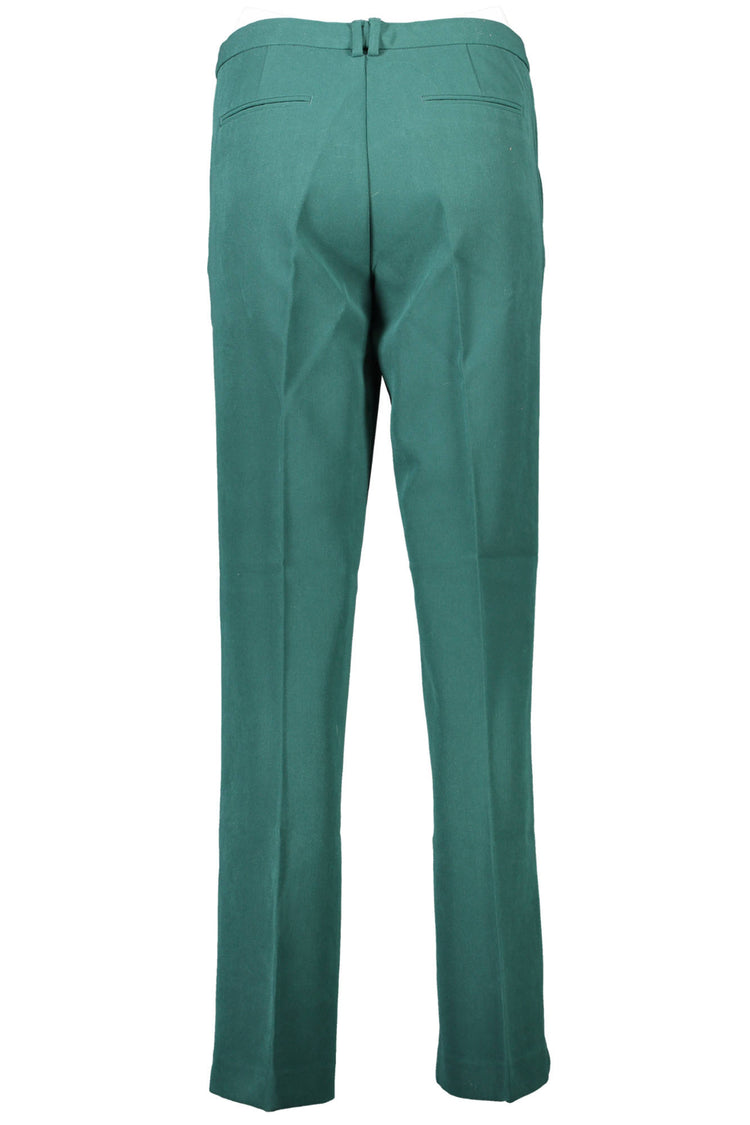 Calças GANT de mulher verdes