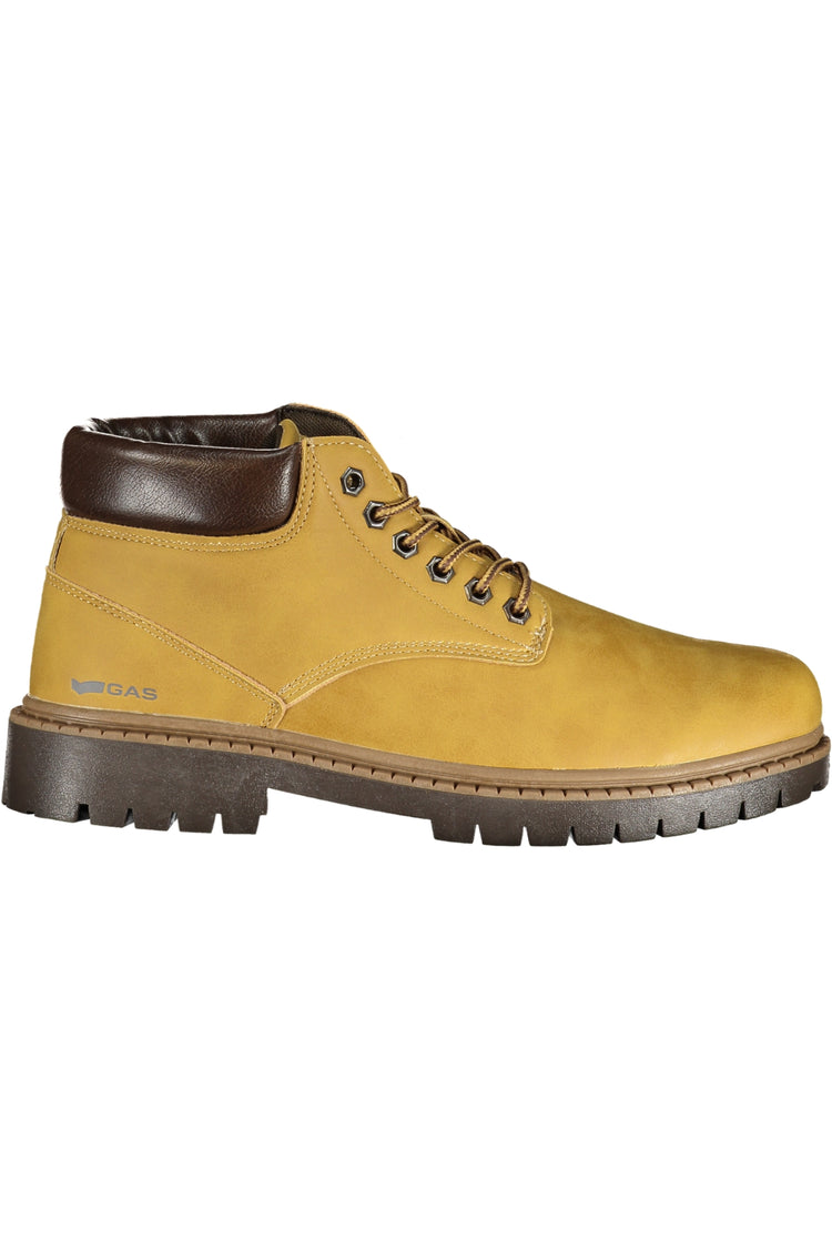 Botins GAS de homem amarelos