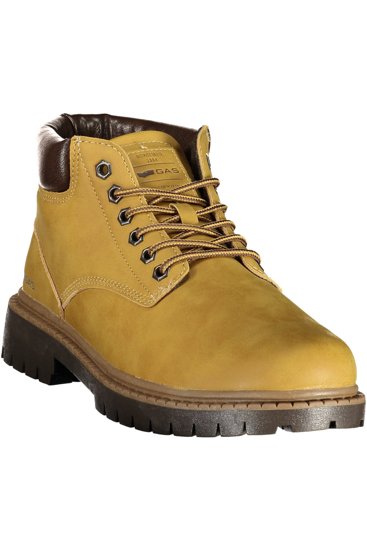 Botins GAS de homem amarelos