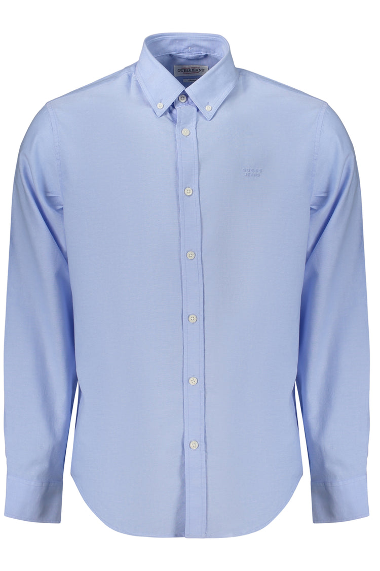 Camisa GUESS JEANS de homem azul-claro