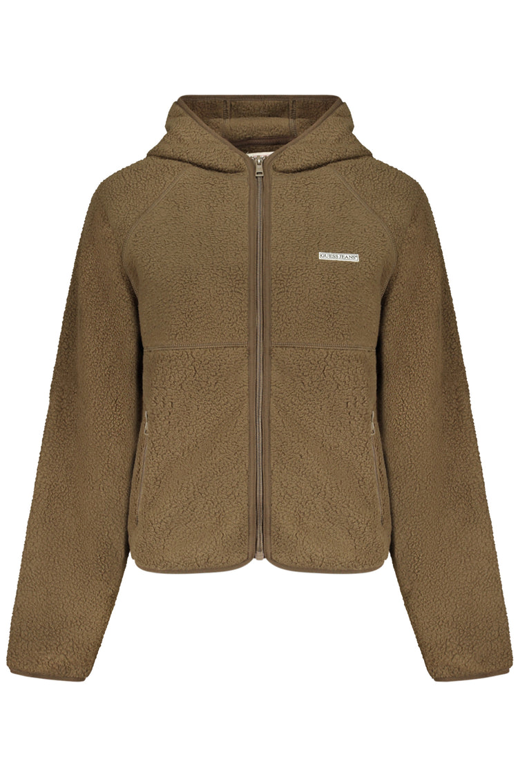 Sweatshirt GUESS JEANS de mulher castanha