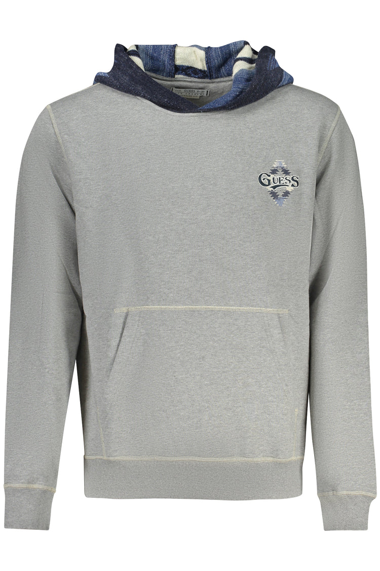 Sweatshirt GUESS JEANS de homem cinzenta