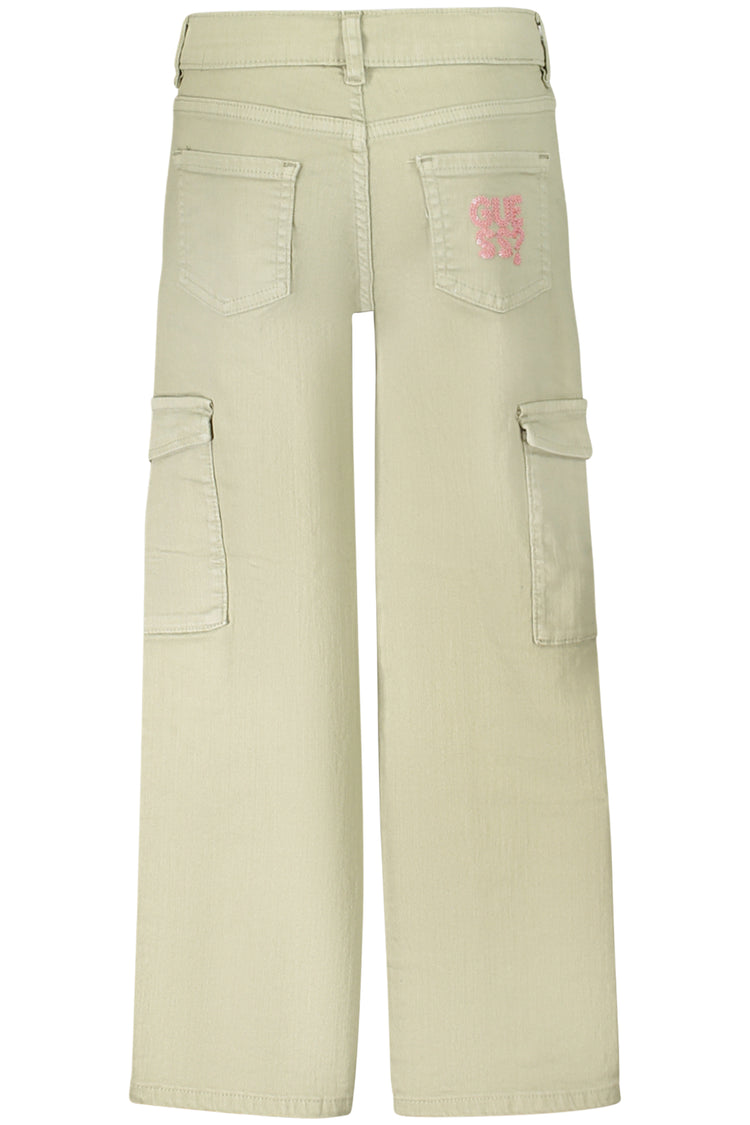 Calças GUESS JEANS de menina verdes