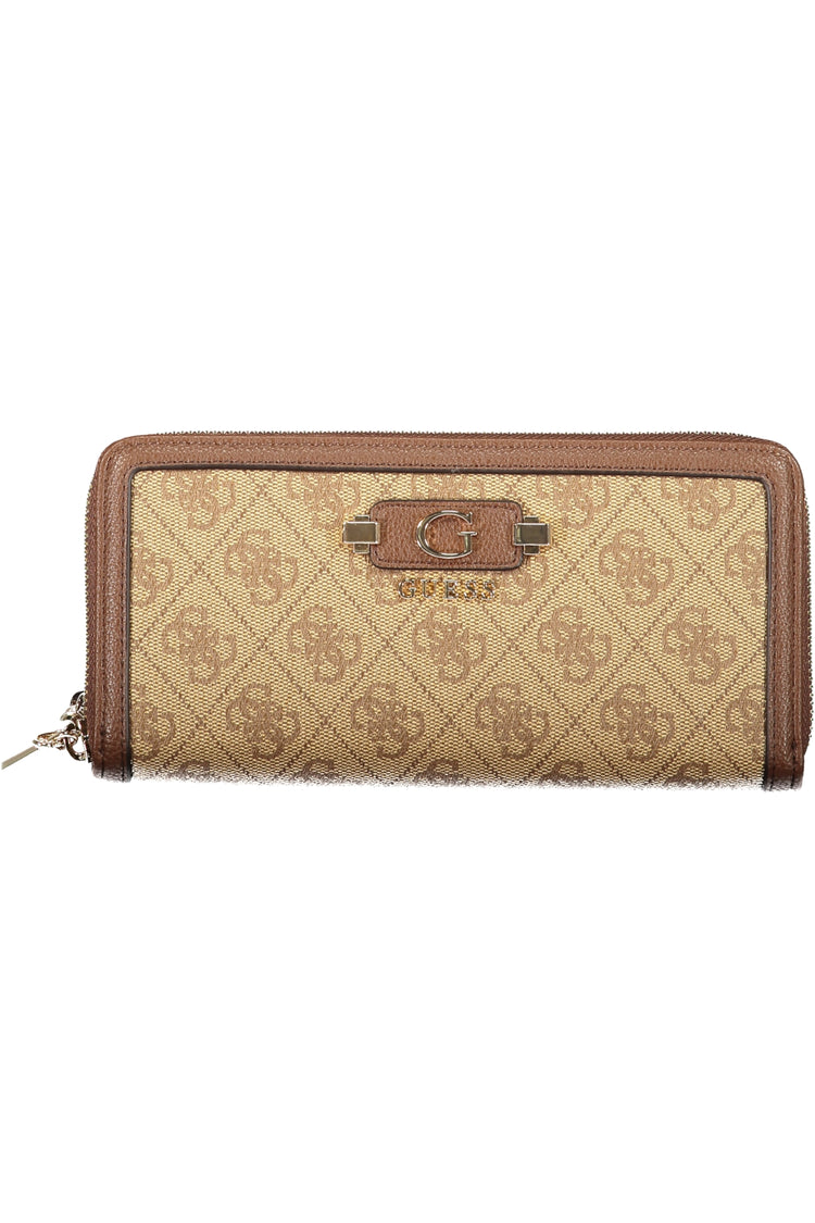 Carteira GUESS JEANS de mulher bege