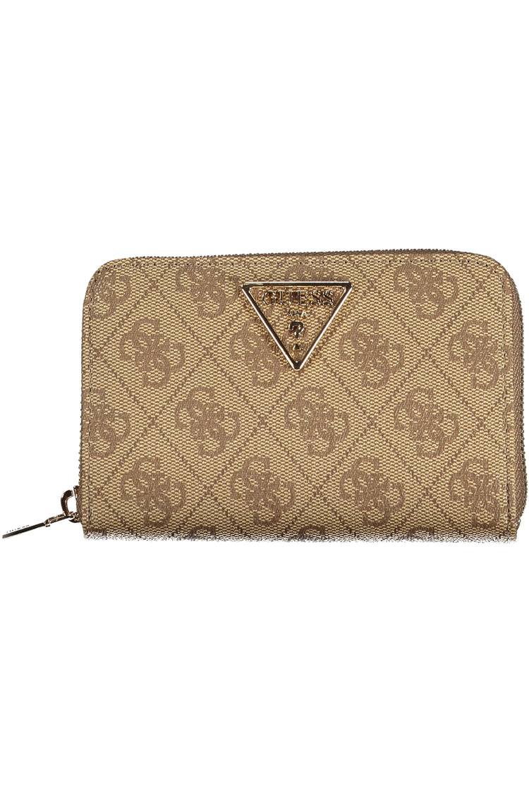 Carteira GUESS JEANS de mulher bege