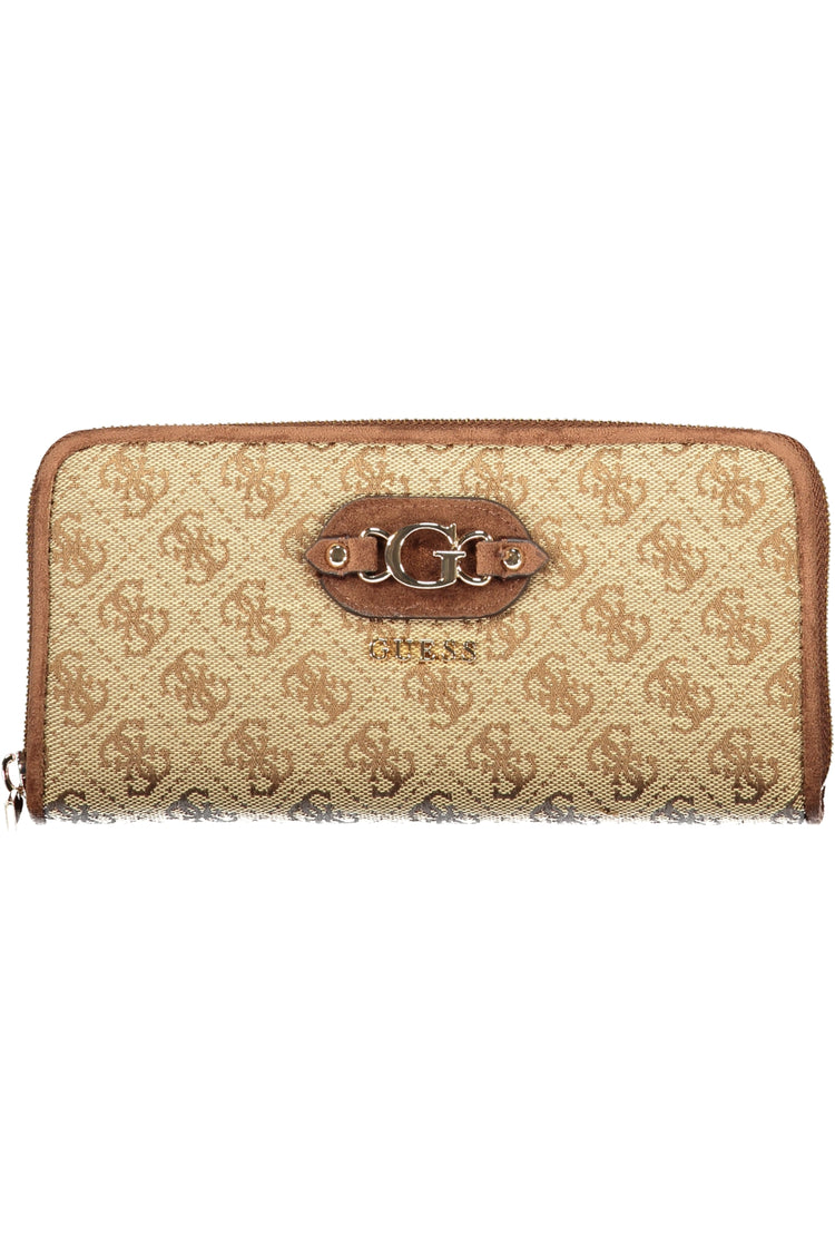 Carteira GUESS JEANS de mulher bege