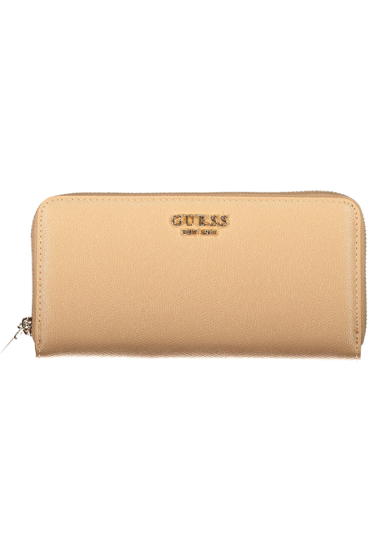 Carteira GUESS JEANS de mulher bege