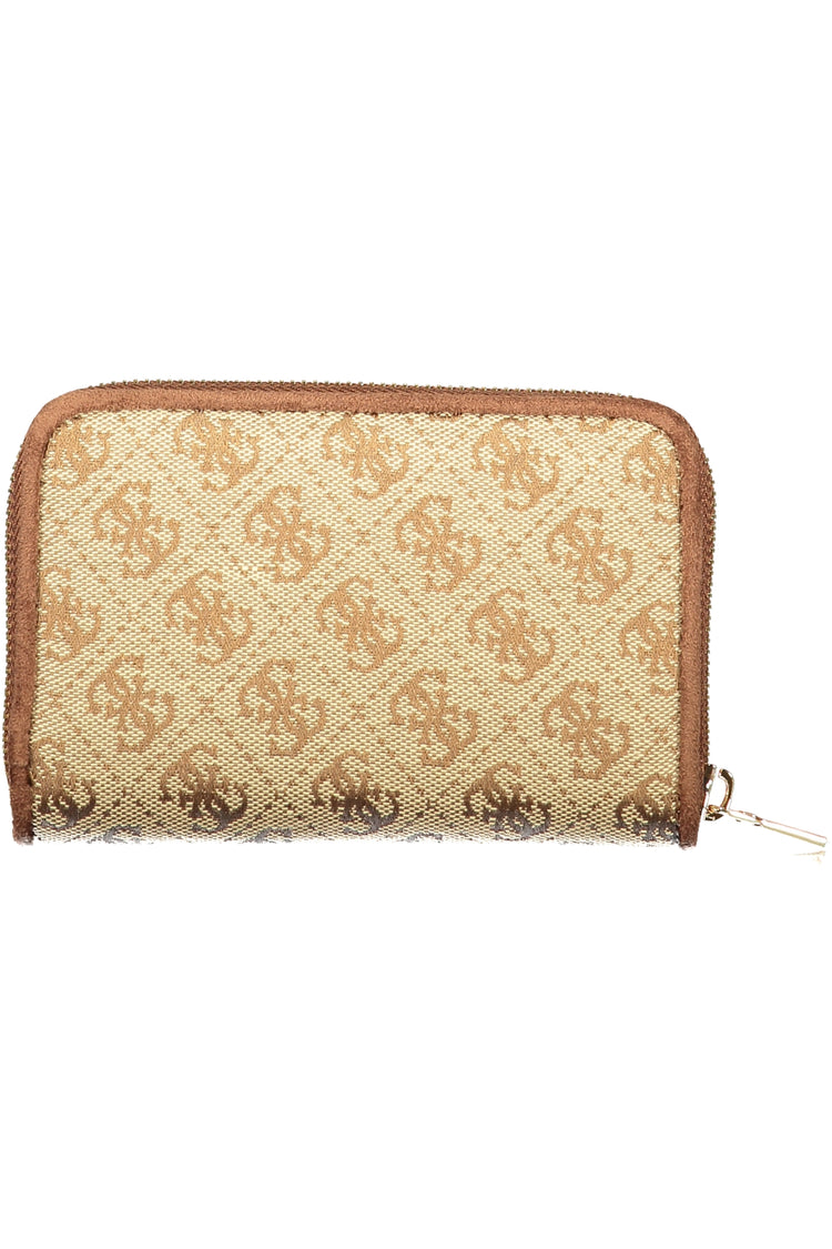 Carteira GUESS JEANS de mulher bege