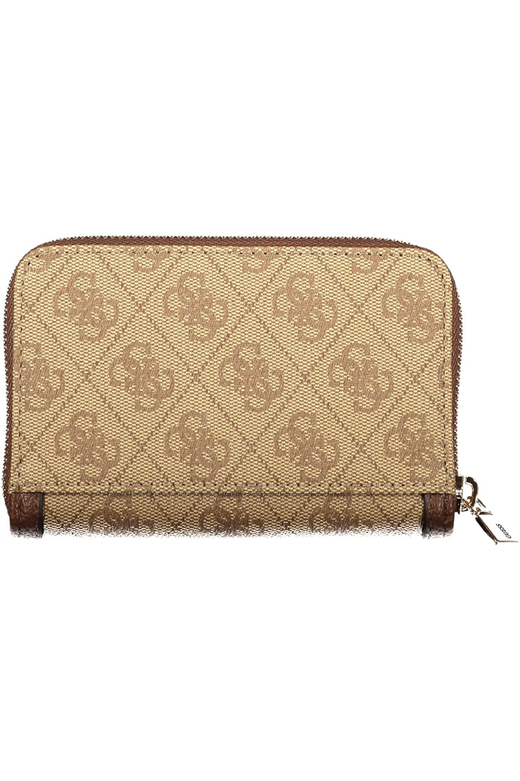 Carteira GUESS JEANS de mulher bege