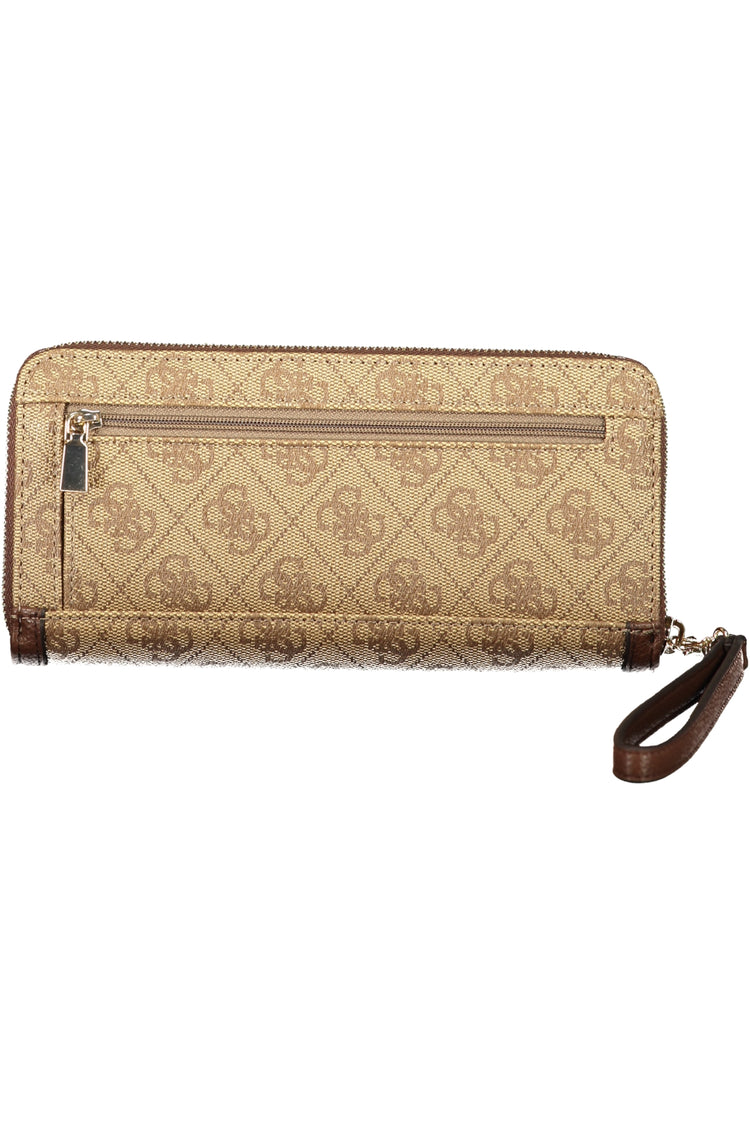 Carteira GUESS JEANS de mulher bege