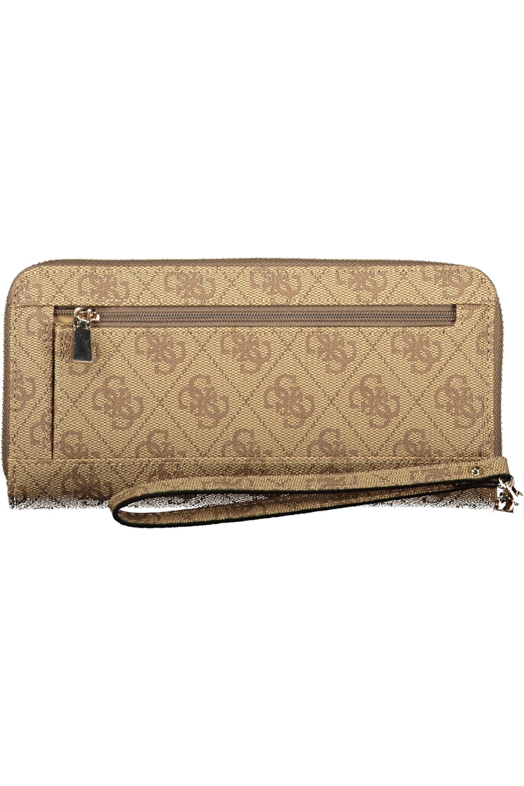 Carteira GUESS JEANS de mulher bege