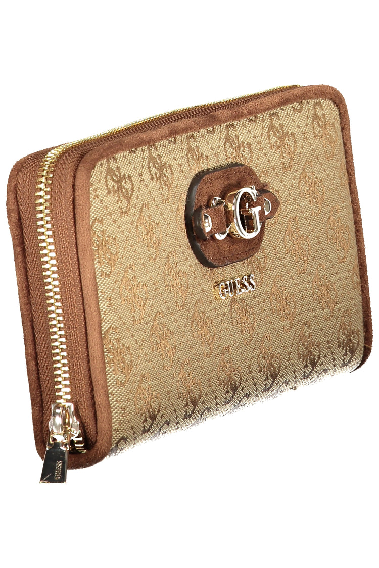 Carteira GUESS JEANS de mulher bege