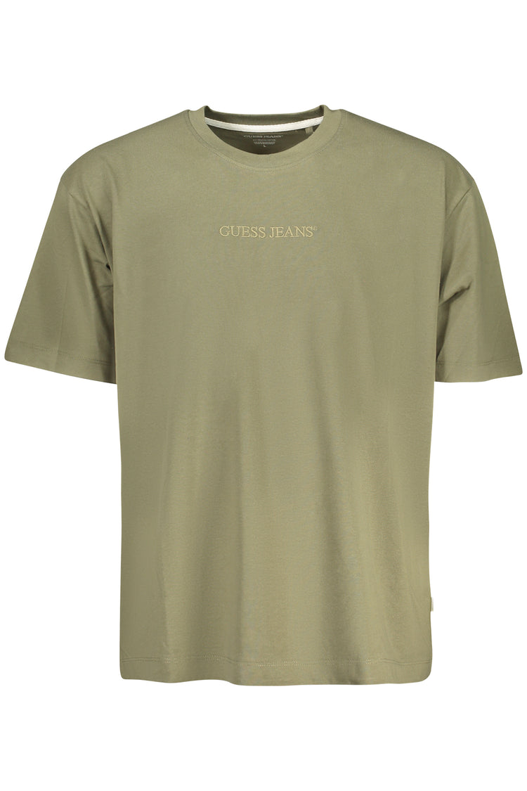 T-shirt GUESS JEANS de homem verde