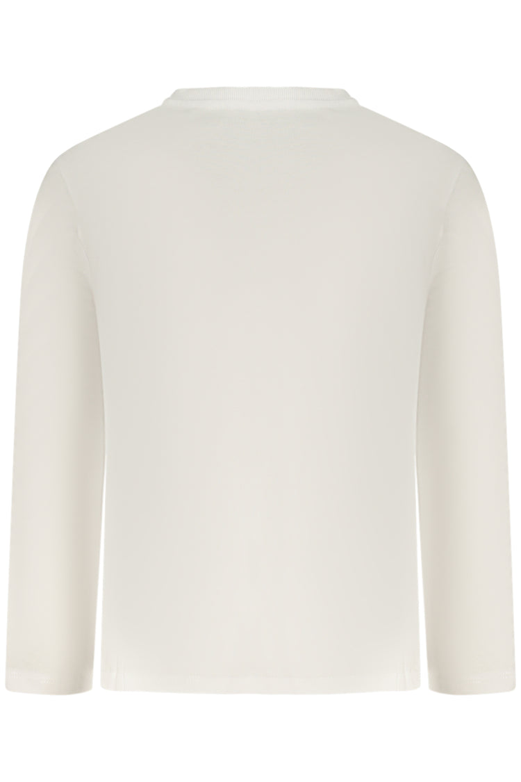 T-shirt GUESS JEANS de menino branca
