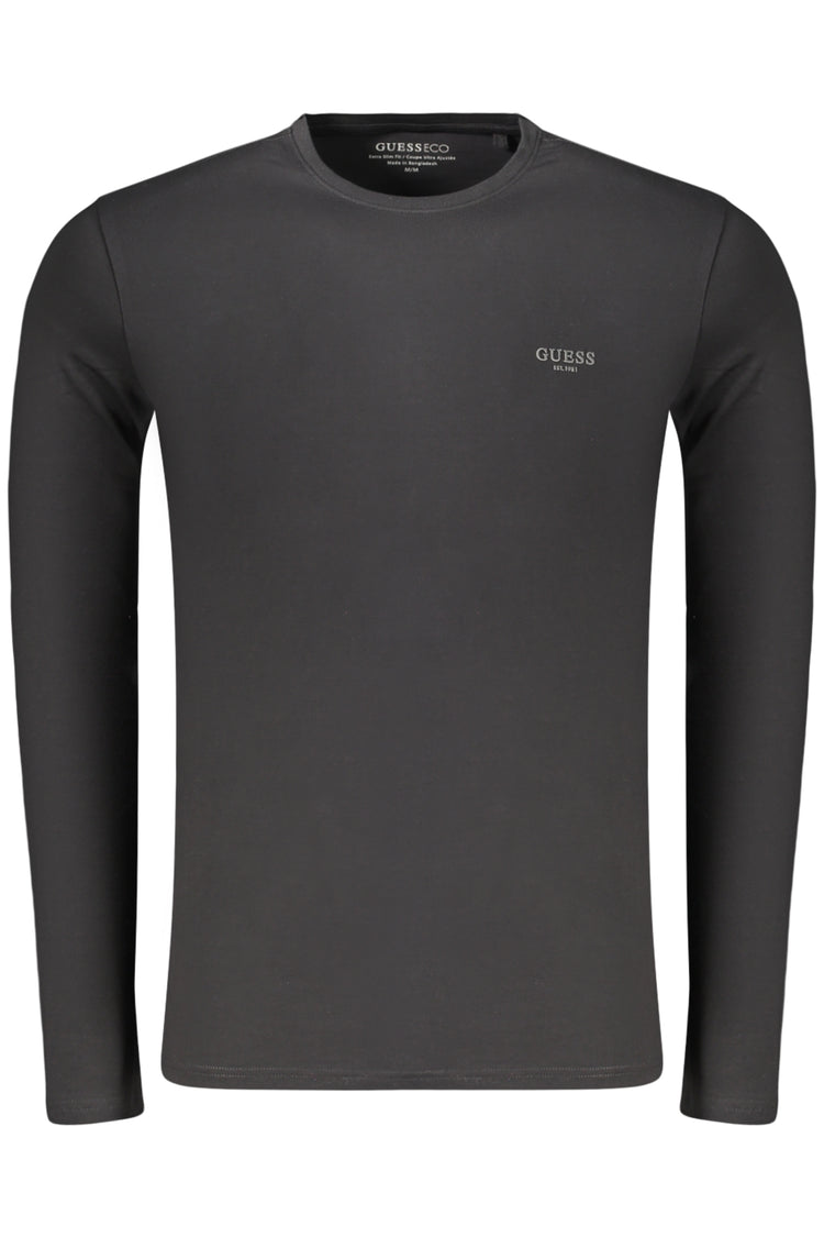T-shirt GUESS JEANS de homem preta