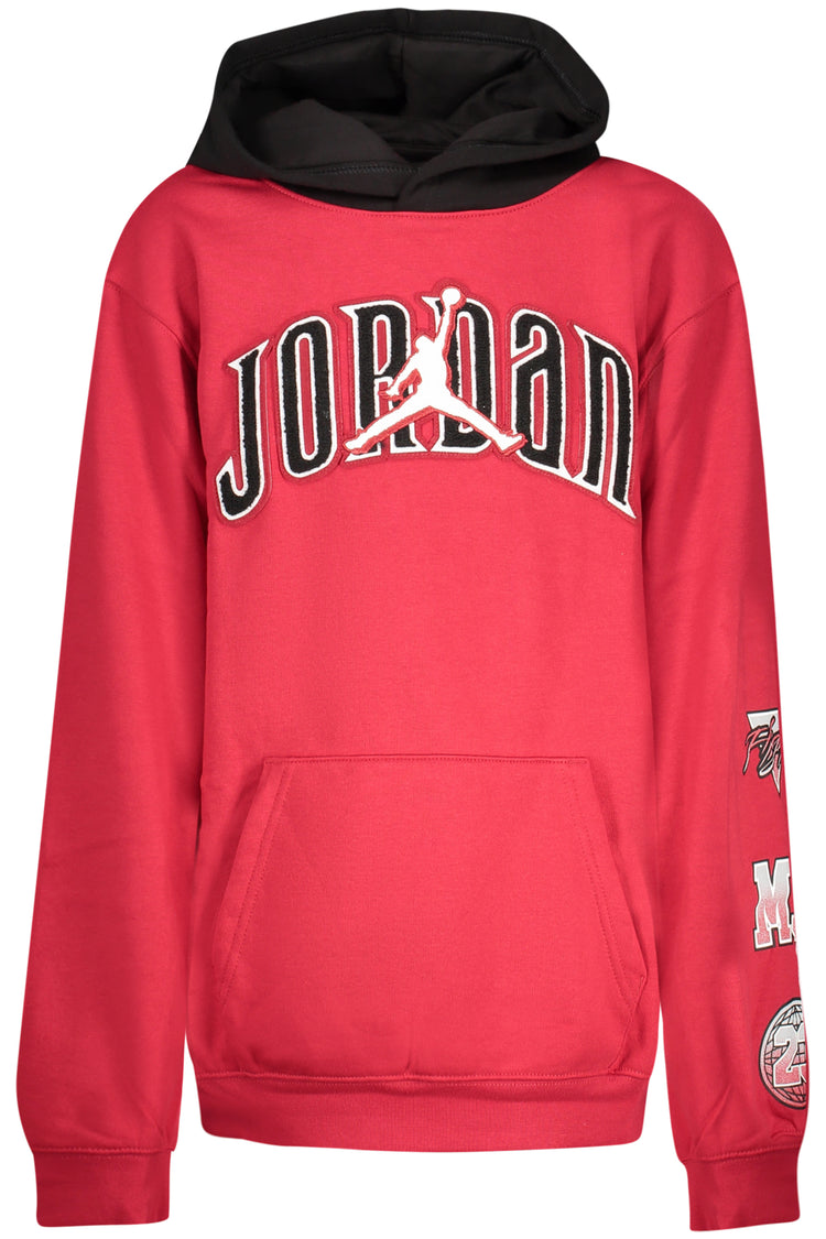 Sweatshirt JORDAN de menino vermelha