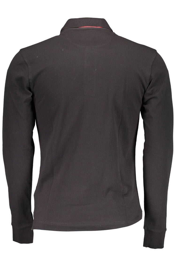 Polo LA MARTINA de homem preto