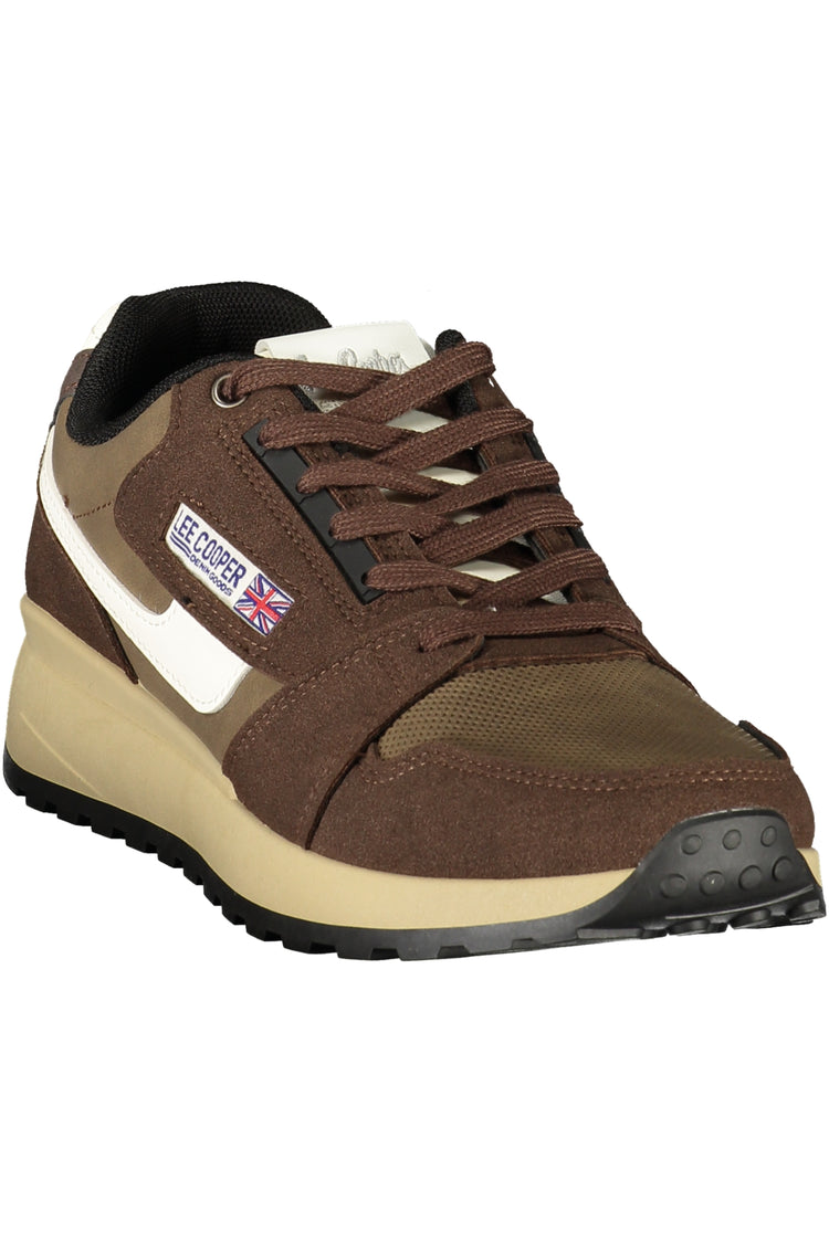 Sapatilhas LEE COOPER de homem castanhas