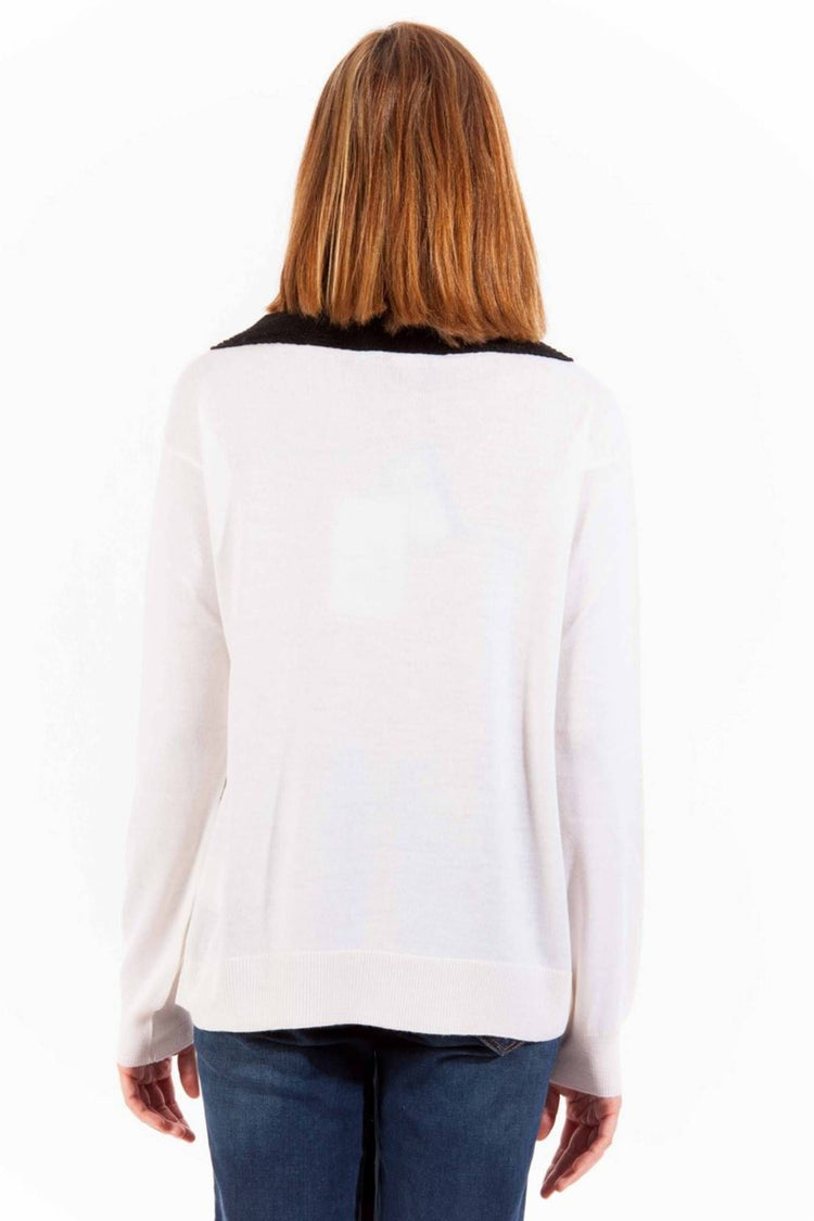 Camisola LOVE MOSCHINO de mulher branca