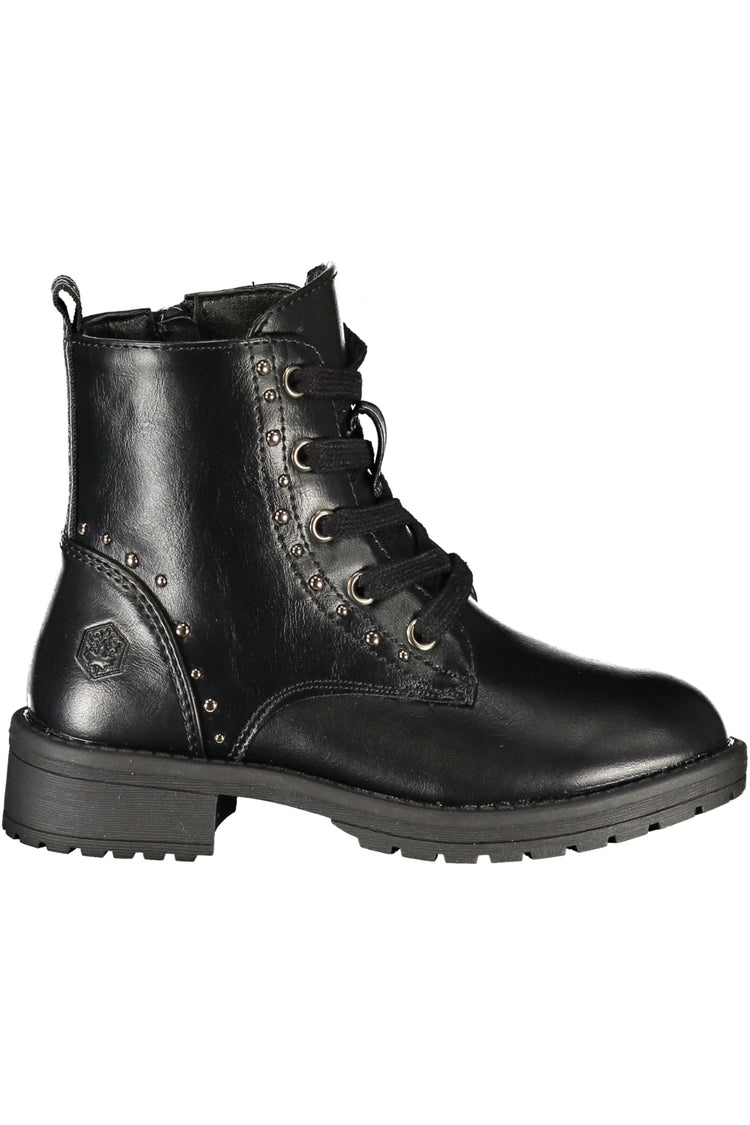 Botins LUMBERJACK de menina pretos