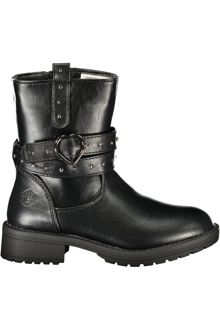 Botins LUMBERJACK de menina pretos