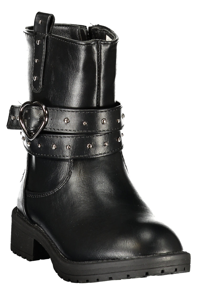 Botins LUMBERJACK de menina pretos