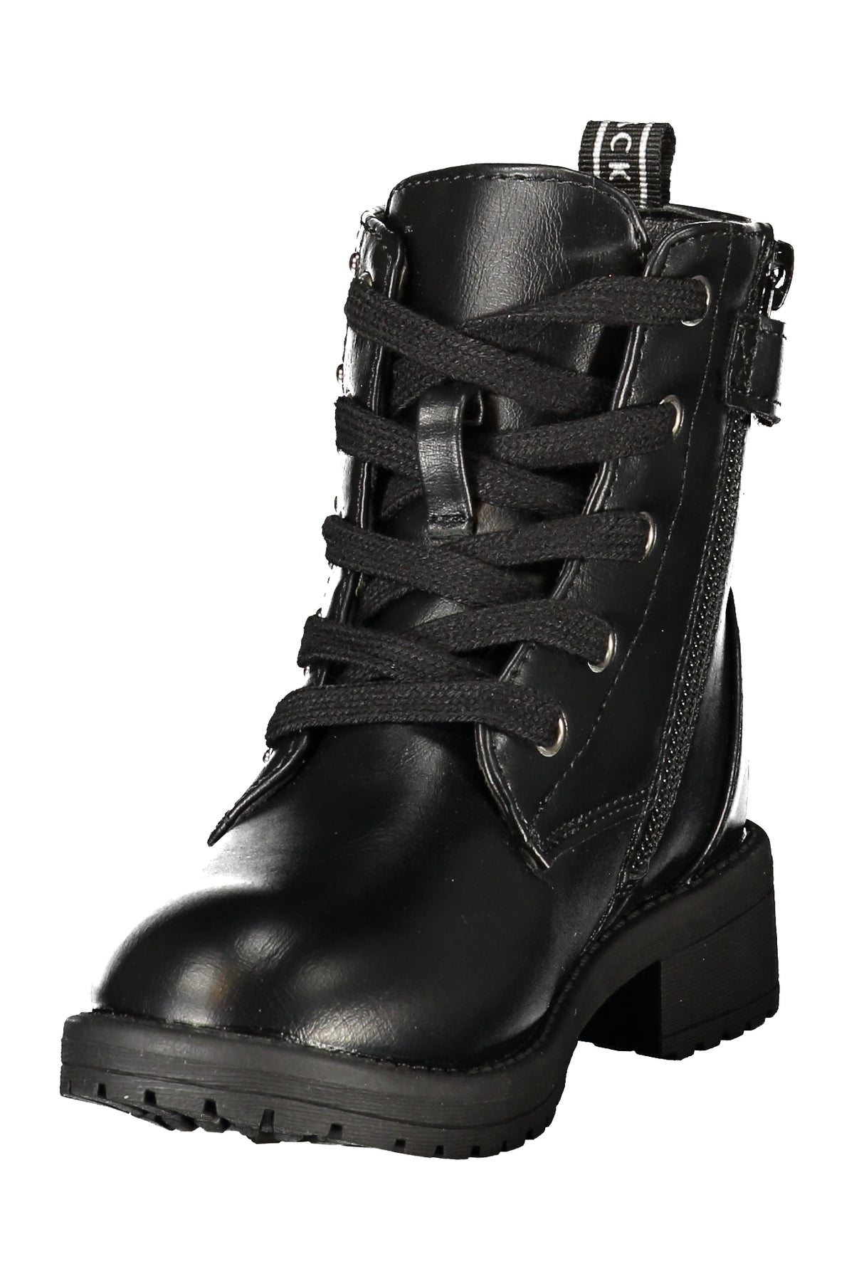 Botins LUMBERJACK de menina pretos