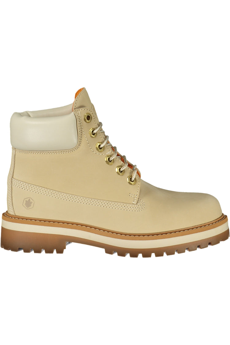 Botins LUMBERJACK de mulher bege
