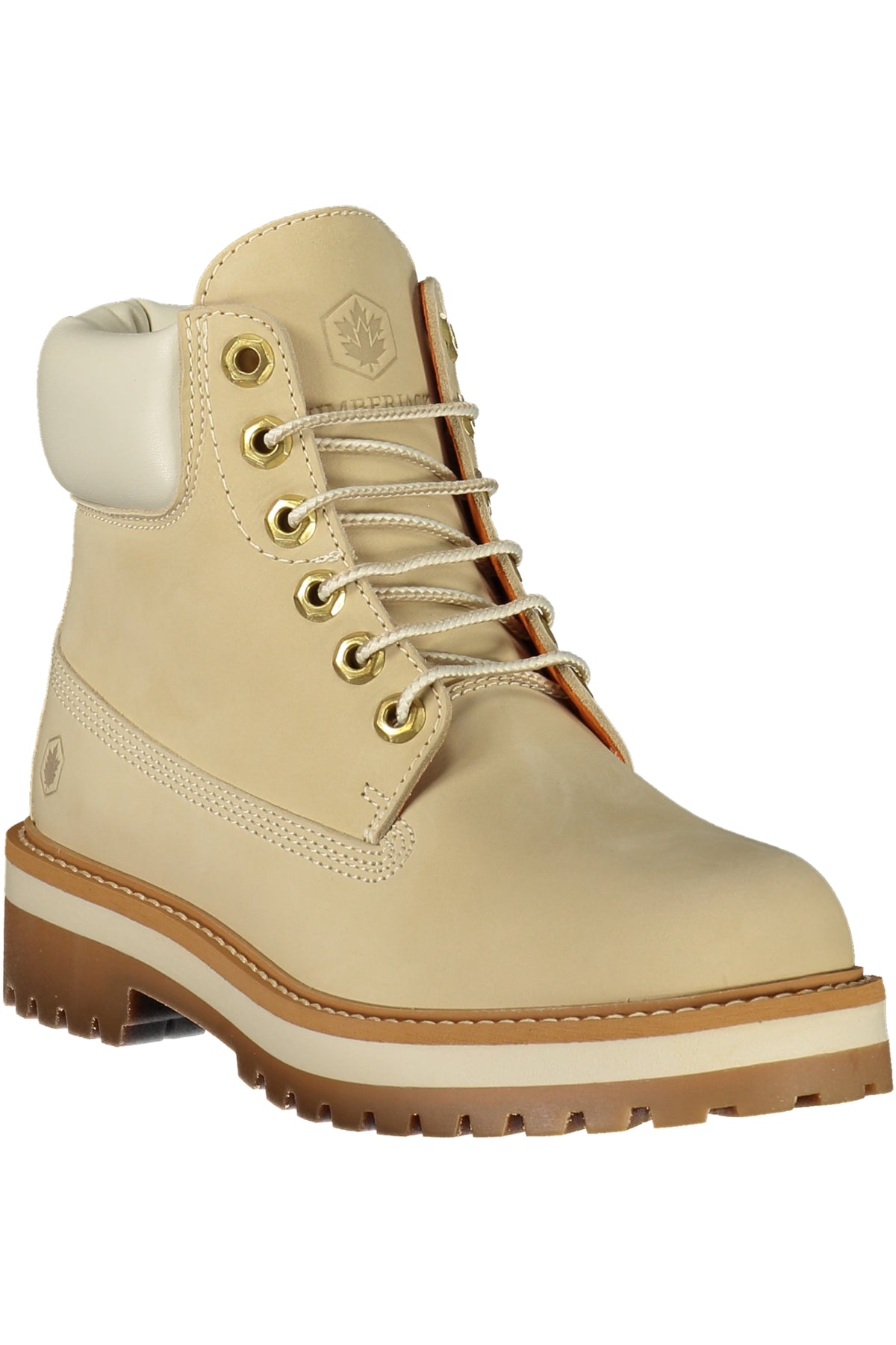 Botins LUMBERJACK de mulher bege