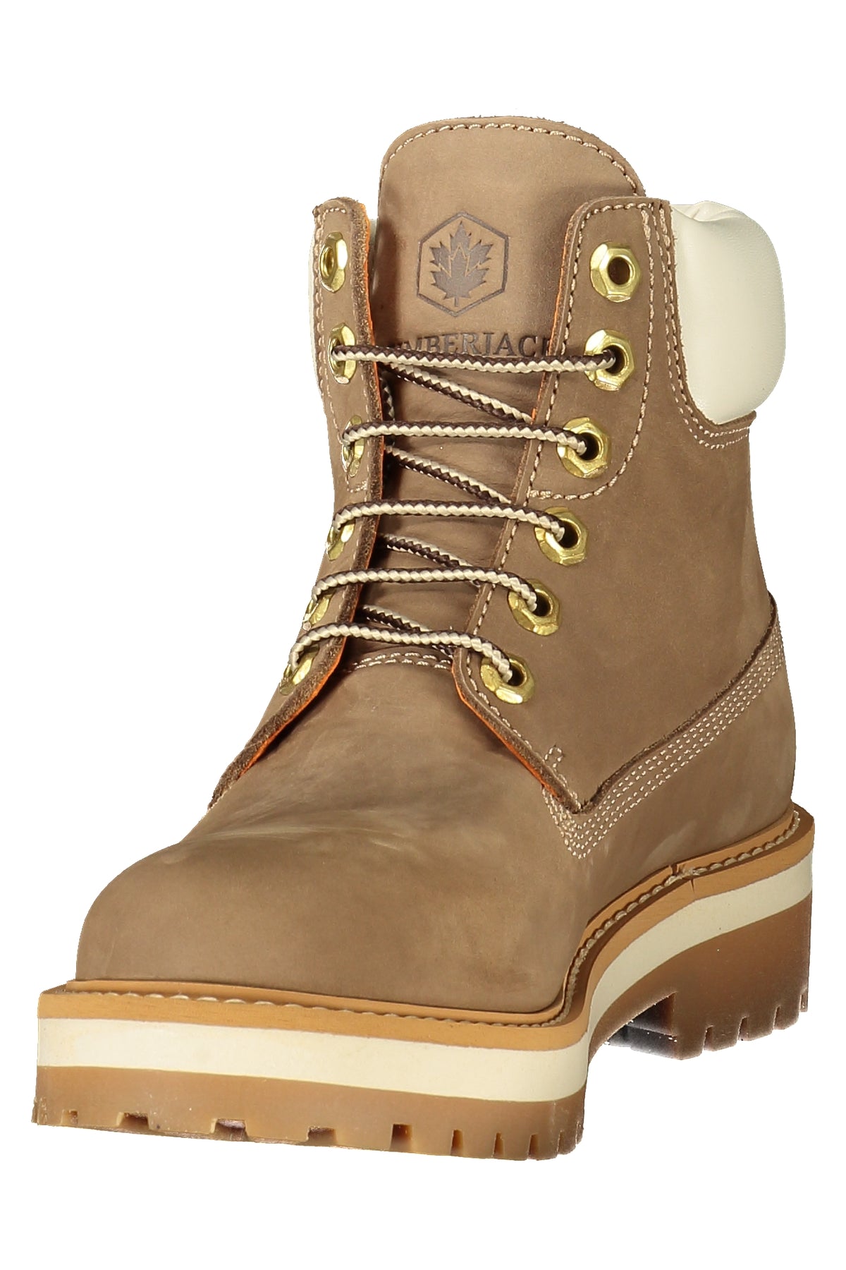 Botins LUMBERJACK de mulher bege