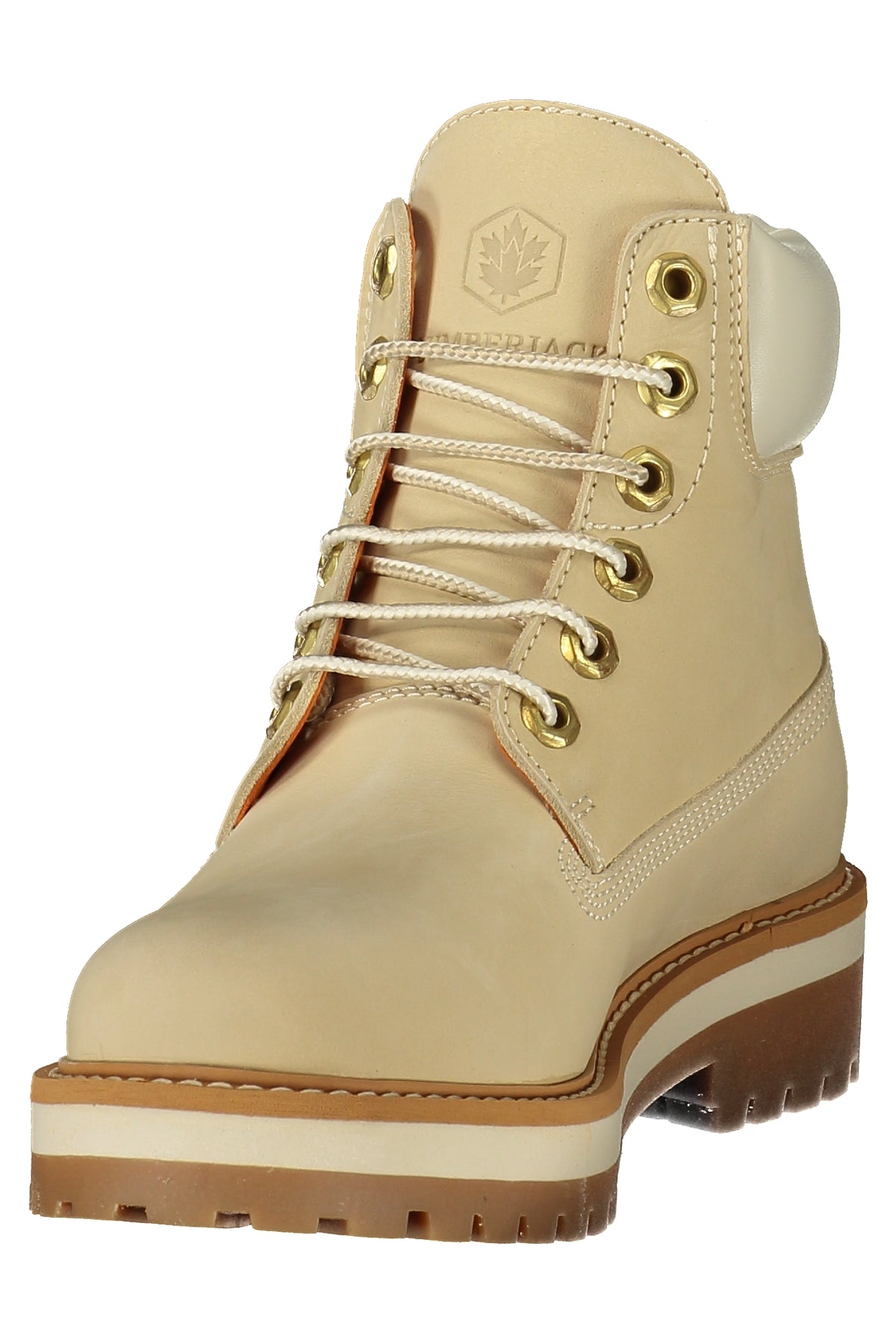 Botins LUMBERJACK de mulher bege