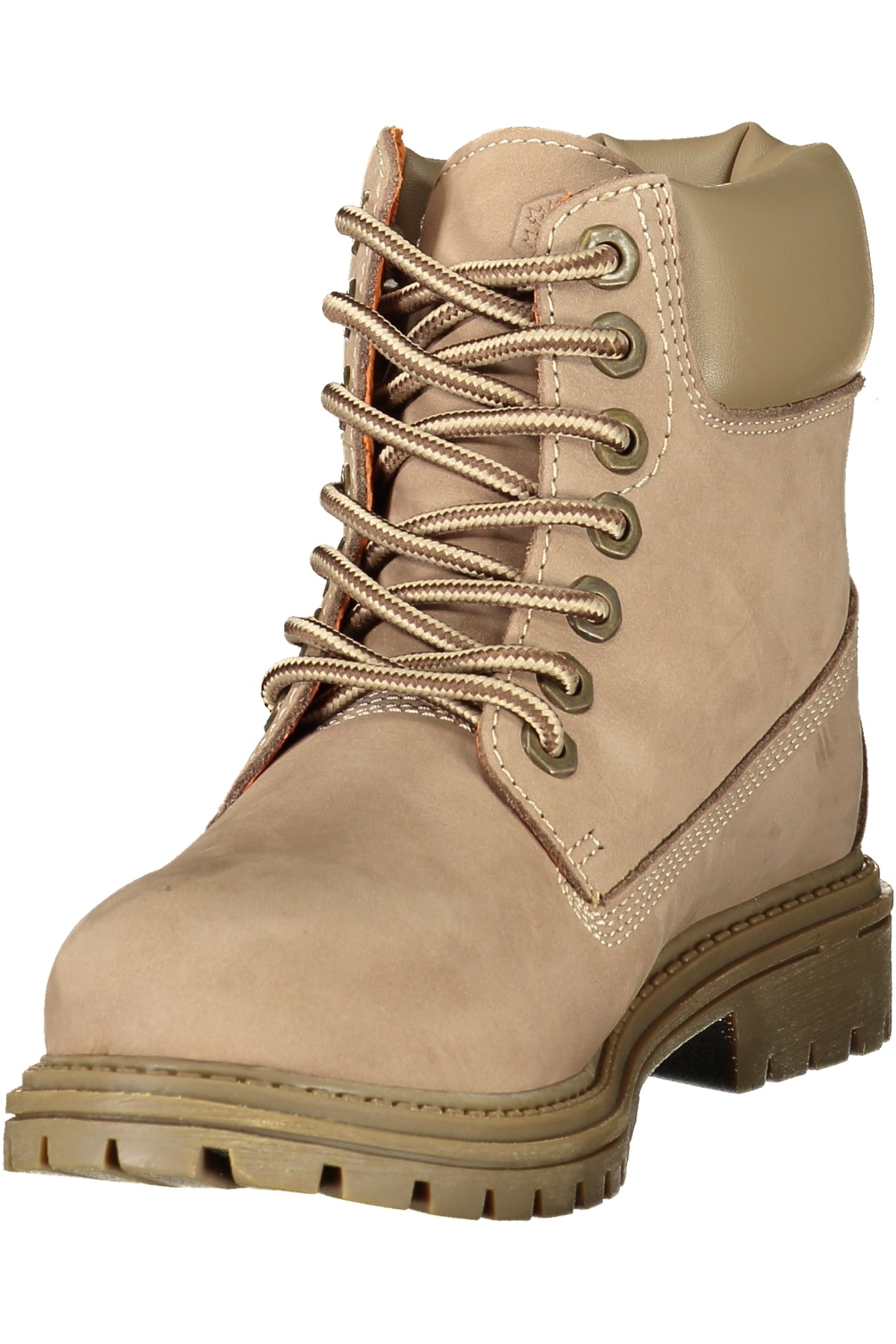 Botins LUMBERJACK de mulher bege