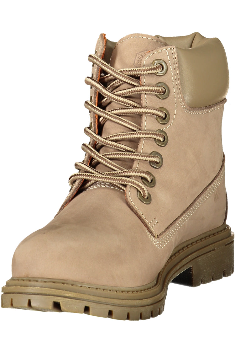 Botins LUMBERJACK de mulher bege