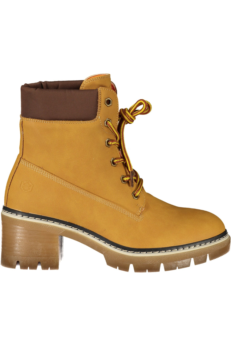Botins LUMBERJACK de mulher amarelos