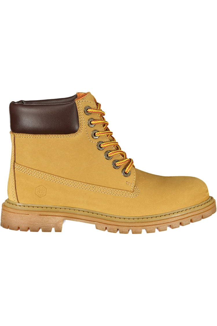 Botins LUMBERJACK de mulher amarelos