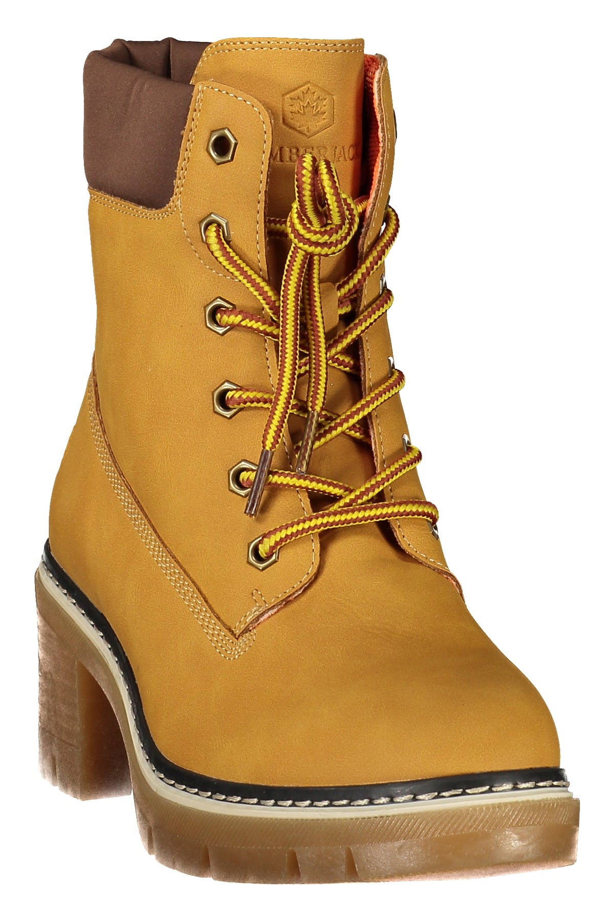 Botins LUMBERJACK de mulher amarelos