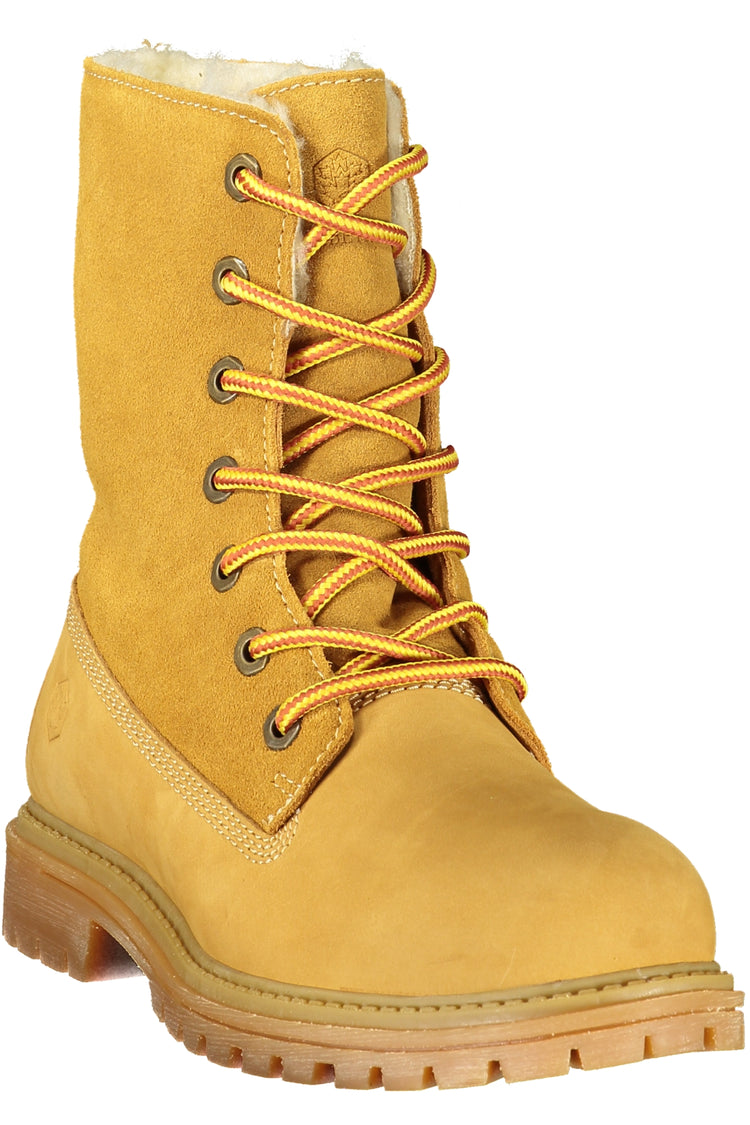 Botins LUMBERJACK de mulher amarelos