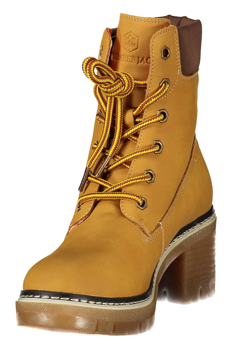 Botins LUMBERJACK de mulher amarelos