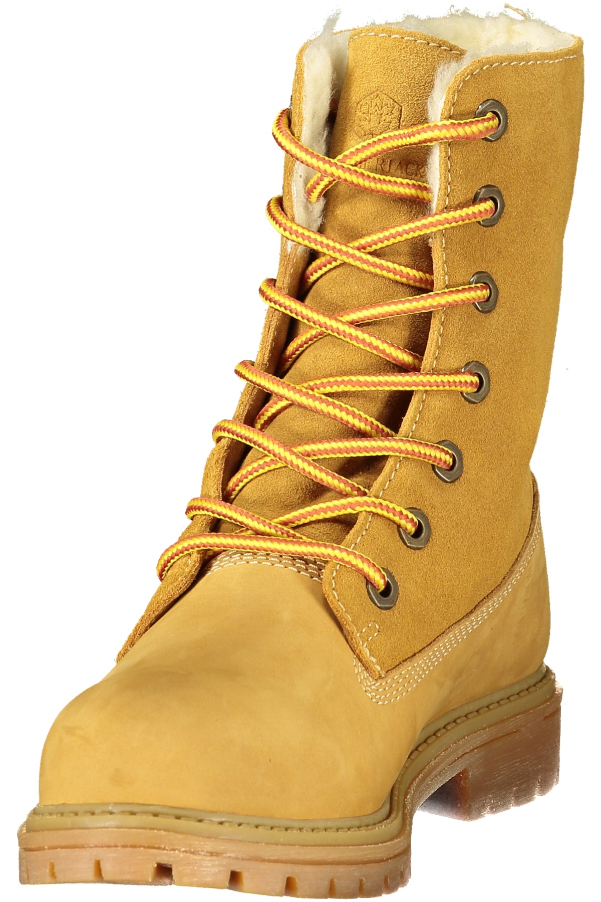 Botins LUMBERJACK de mulher amarelos